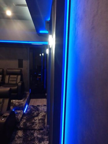 Custom home theater installation photo 4 of 14