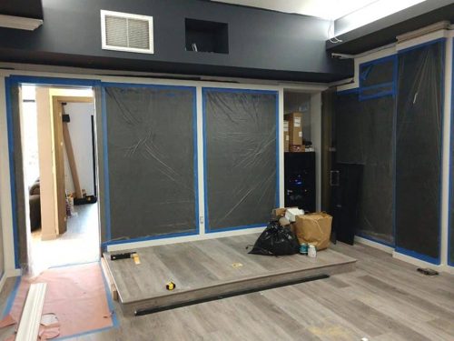 Custom home theater installation photo 12 of 14