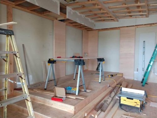 Custom home theater installation photo 8 of 10