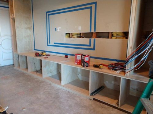 Custom home theater installation photo 5 of 10