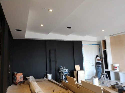 Custom home theater installation photo 4 of 10