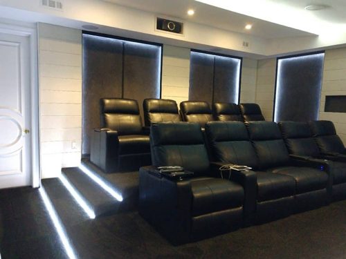 Custom home theater installation photo 1 of 10